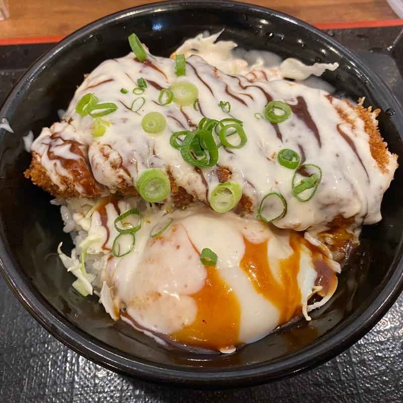韓辛味噌マヨカツ丼(かつ丼 吉兵衛 今津港町店)