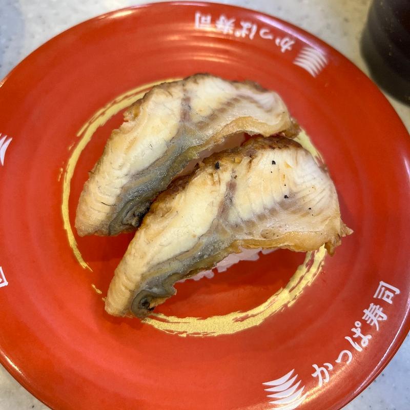 うなぎの蒲焼(かっぱ寿司 新発田店)