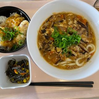 麺定食(広島市役所職員食堂 )