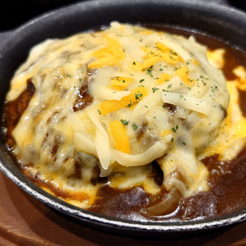 BEEF100%粗挽きハンバーグ200g定食(松屋 郡山芳賀店 )