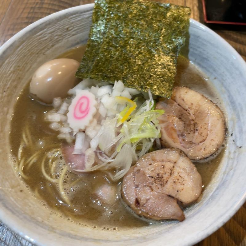 特製濃厚煮干しそば（醤油）(麺屋なると伊奈店)