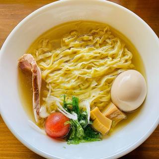 太麺 塩 味玉(ラーメンハウス　ブレーンバスター)