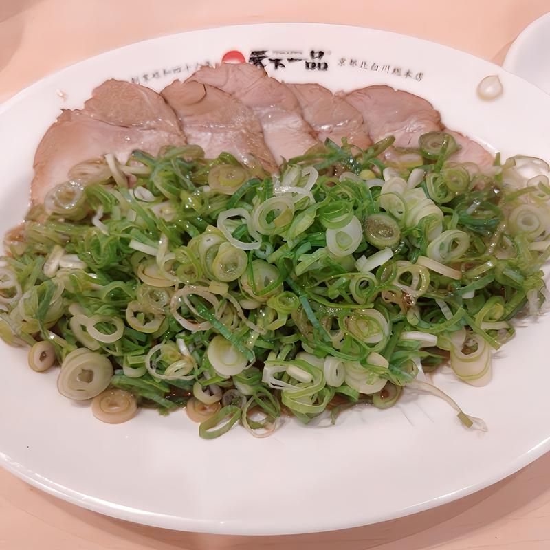 チャーシュー盛り合わせ(天下一品 蒲田店)