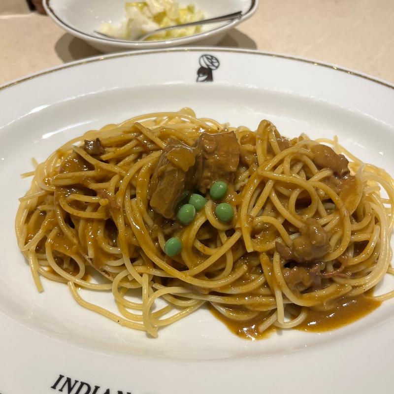 インデアンスパゲティー(インデアンカレー 堂島店)