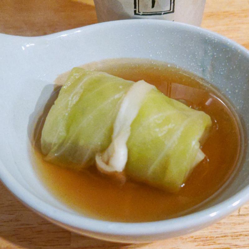 牛だしおでん ロールキャベツ(ステーキ&チーズ酒場 レッドコング 野毛店)