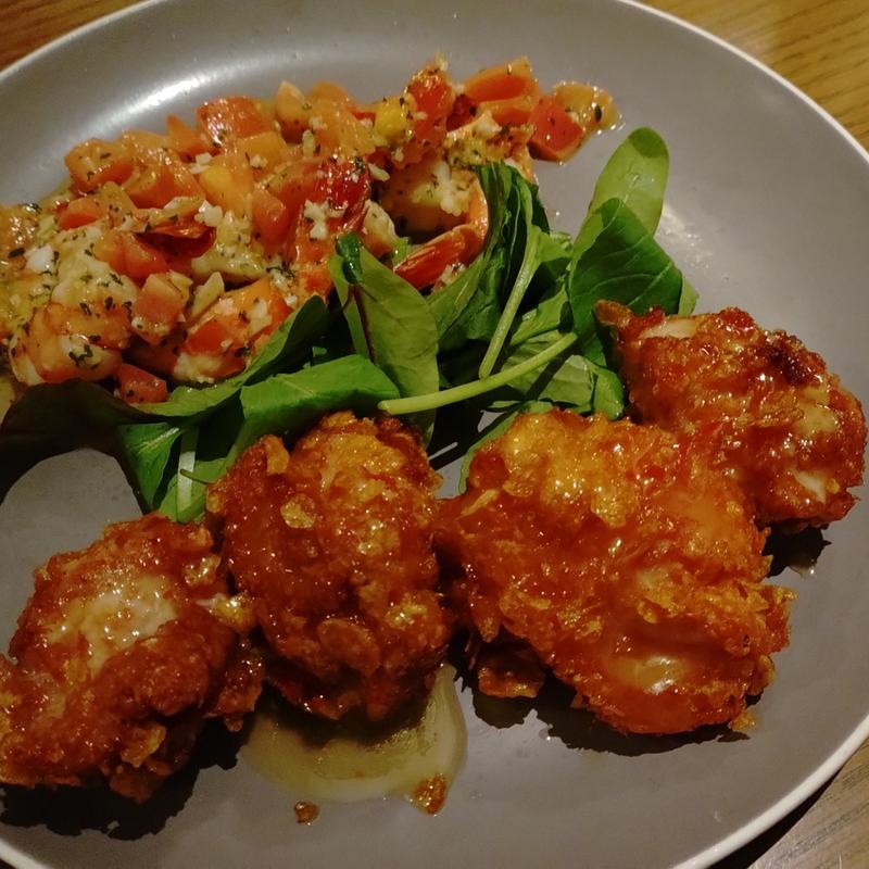 モチコチキン＆ガーリックシュリンプ(ジンジャーズビーチ サンシャイン )