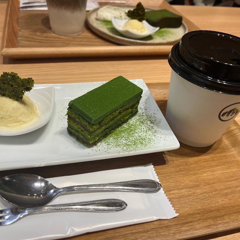 抹茶のオペラ(京都宇治 茶想もりた園)