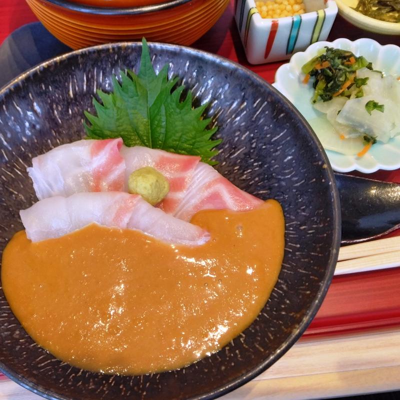 真鯛の鯛茶漬け(笠庵　賛否両論(アクアイグニス仙台))