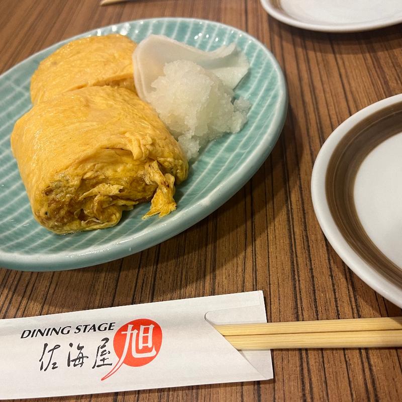 だし巻き卵(佐海屋旭 （【旧店名】たちばな）)