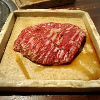 飛騨牛ハラミ（シオ・タレ）(虎の穴 恵比寿店)