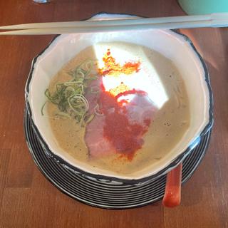 泡味噌鶏白湯ラーメン(淡路島バーガープラス)