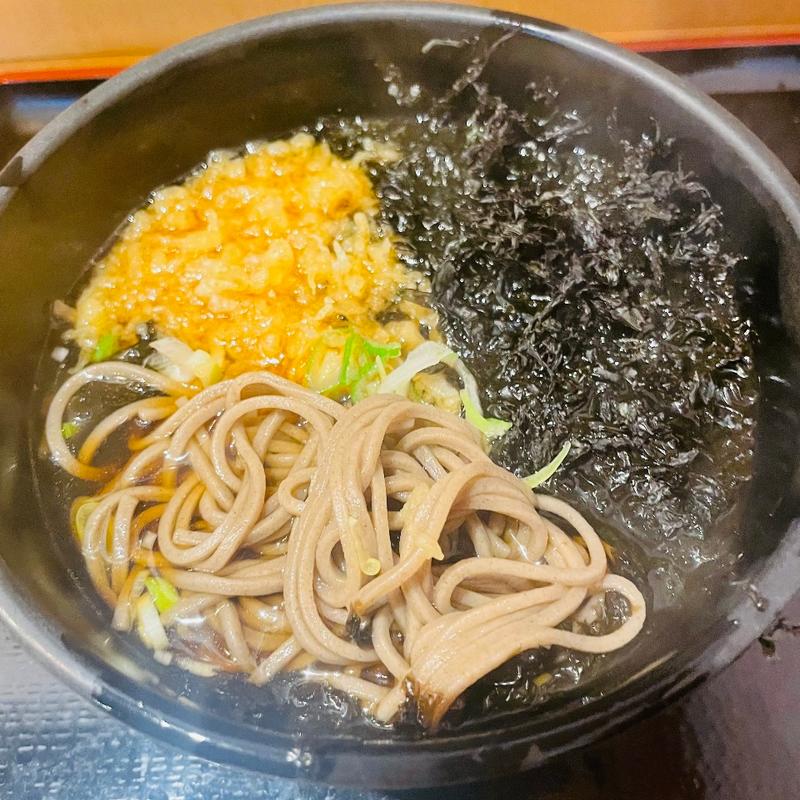 ばらのりそば(よもだそば 御徒町店)