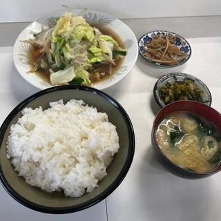 野菜炒め定食(マスダ食堂)