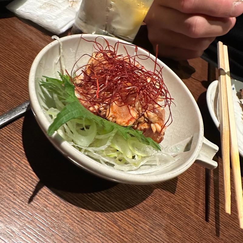 鳥ユッケ(日常茶飯 )