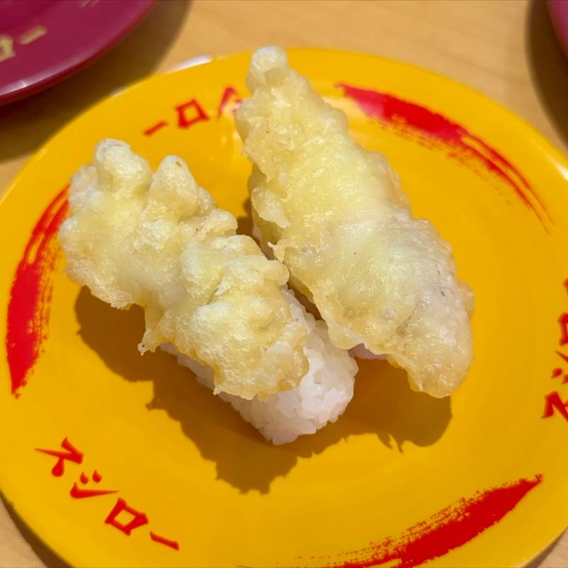 あんこうの天ぷらにぎり(スシロー 八千代高津店)