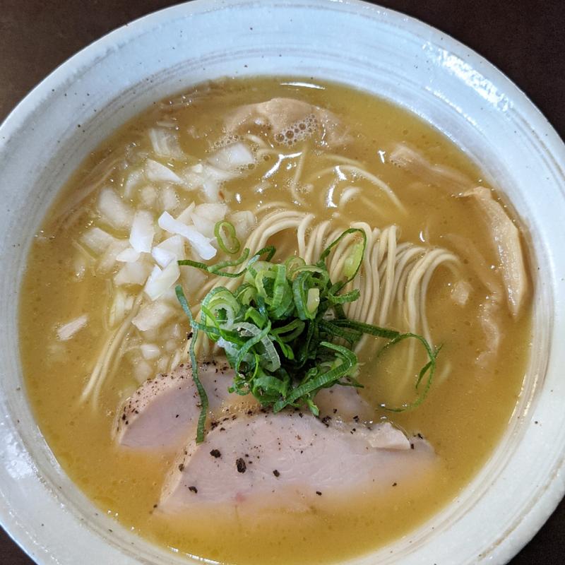 濃厚鶏そば塩(麺童 豊香)