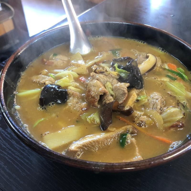 カレーラーメン(蝦夷)