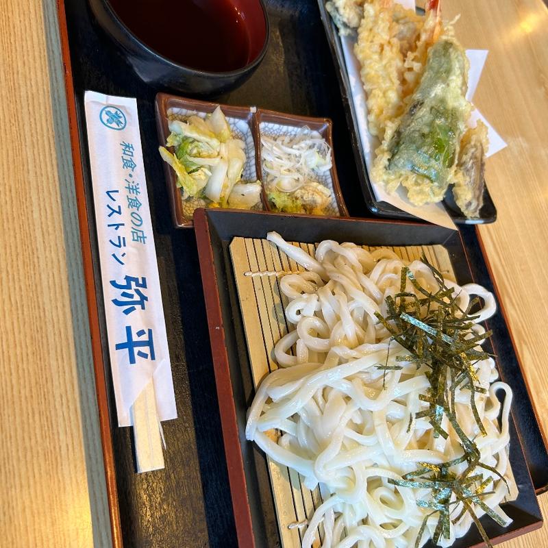 えび天せいろうどん(弥平 （やへい）)