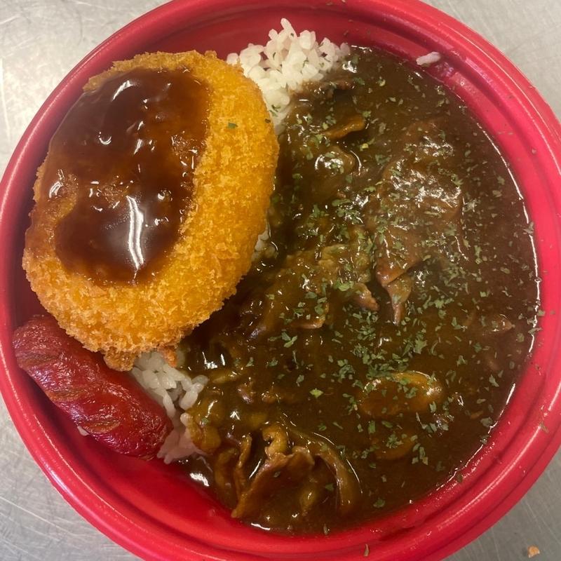 ハッシュドビーフ丼(お弁当屋さん)