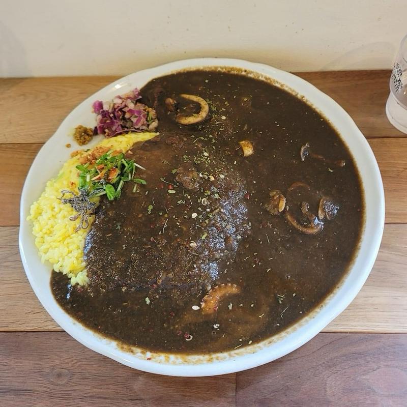 シーフードカレー 大盛り(谷口カレー)