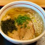 塩ラーメン(自家製麺まつお)