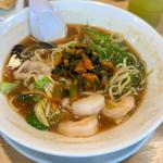 海鮮五目そば＋野沢菜醤(丸源ラーメン 北習志野店 )