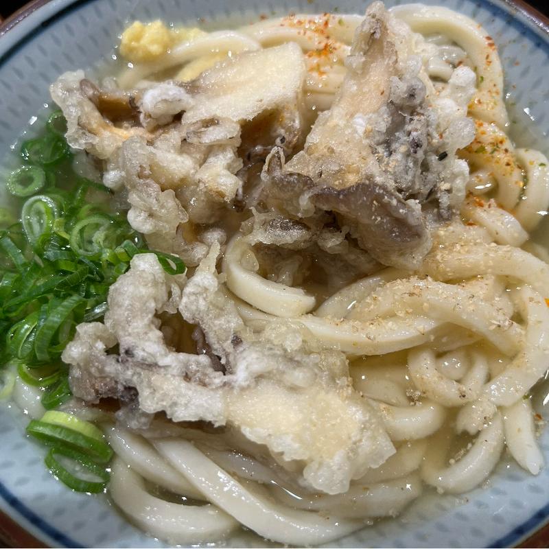 舞茸うどん(香川一福 千葉ペリエエキナカ店)
