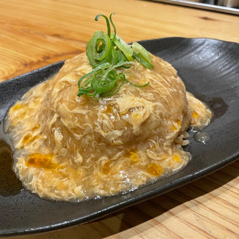 えび玉あんかけ(小)(海老で鯛を釣る麺堂 神楽 刈谷分店)