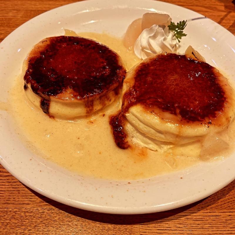 クレームブリュレパンケーキ(街の珈琲店 よこはま物語)