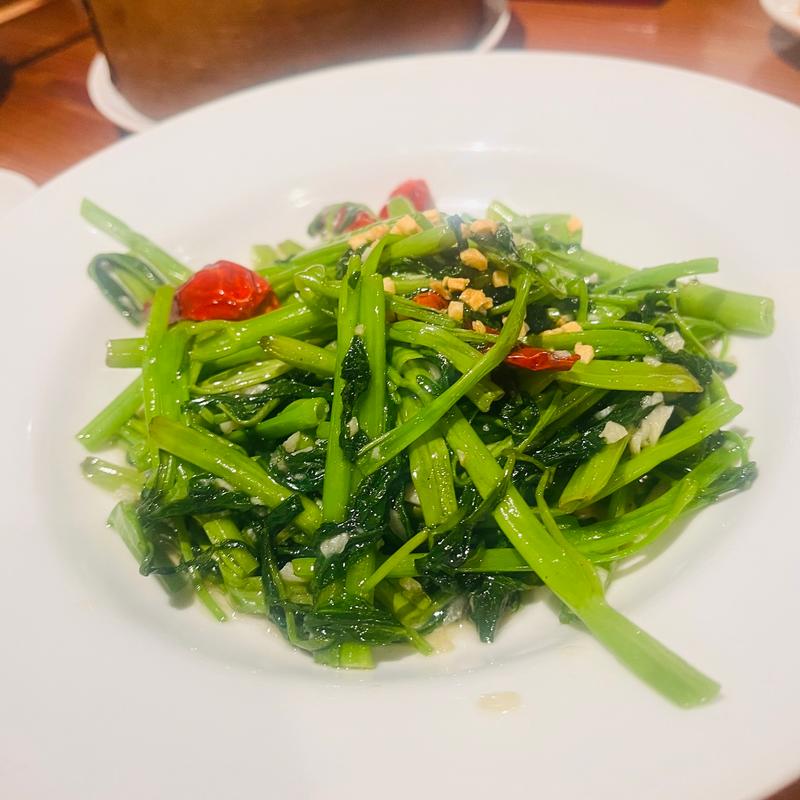 青菜炒め(月世界)