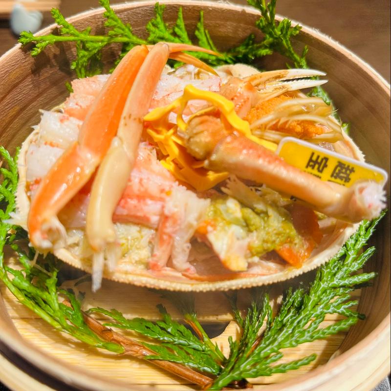 せいこ蟹甲羅盛(九頭龍蕎麦 丸ビル店)