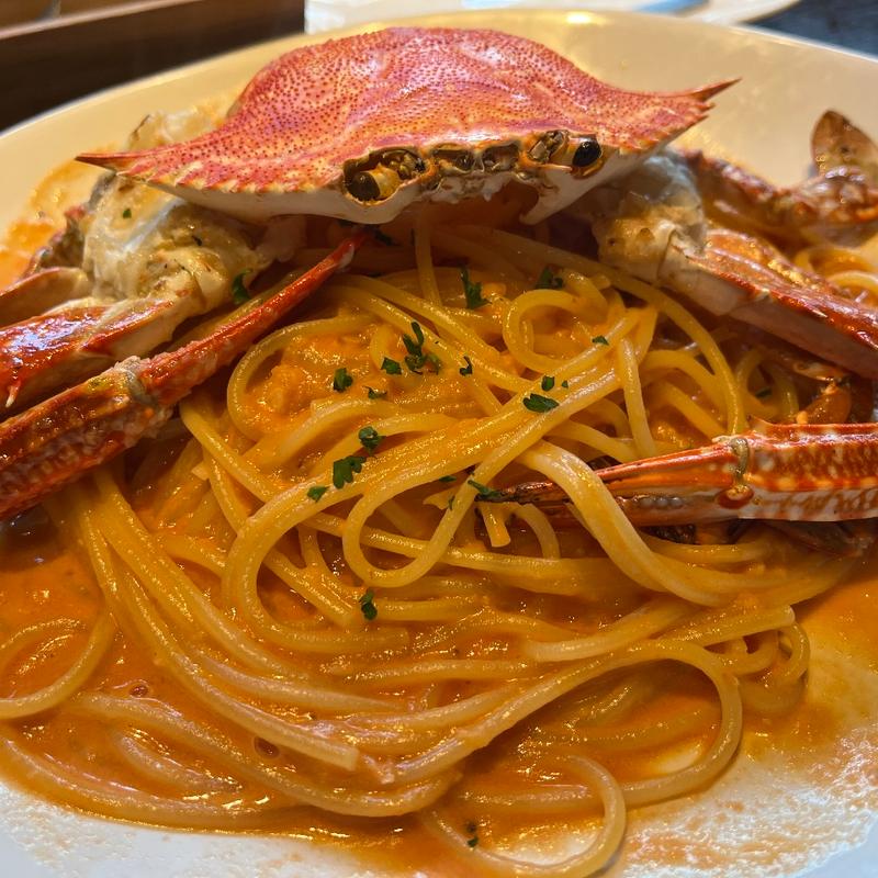 ランチ カニクリームパスタ(スパイラル （Spiral）)