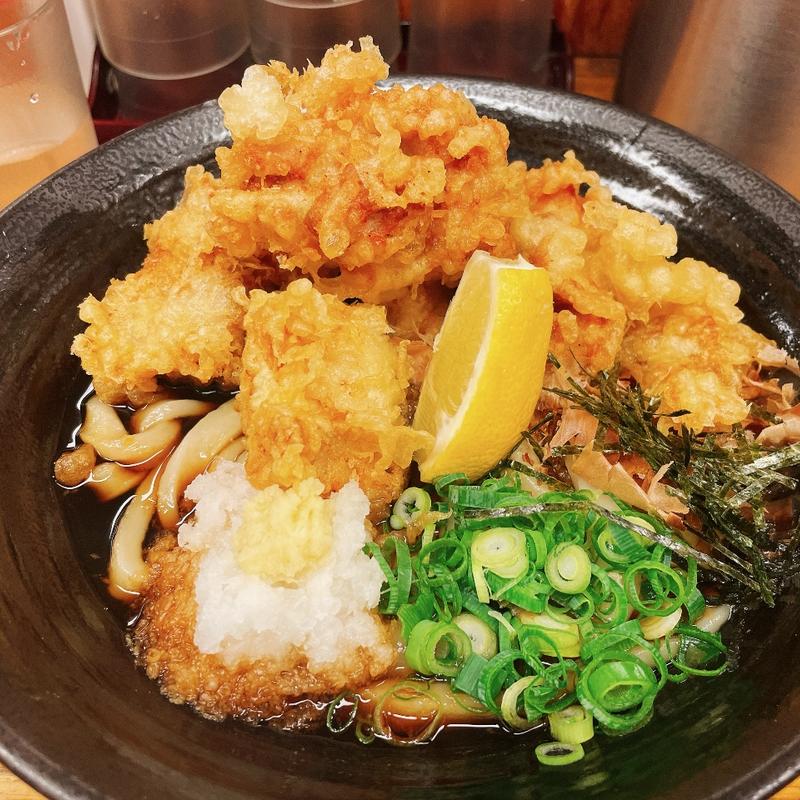 とり天ぶっかけ　温(ゆうすけ)