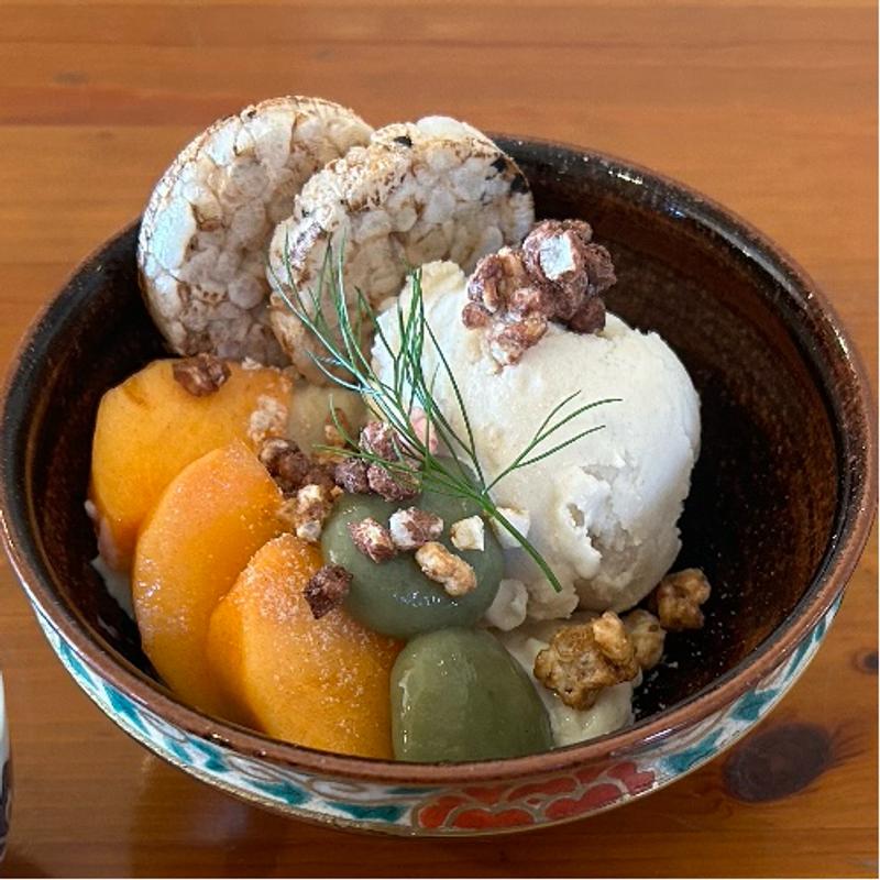 MINORI工房の和パフェ(MINORI(みのり)工房|グルテンフリー玄米菓子専門店)