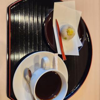 和菓子とコーヒーセット(凛)