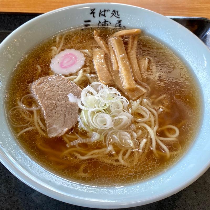 中華そば(直利庵 三浦屋 （ちょくりあん みうらや）)