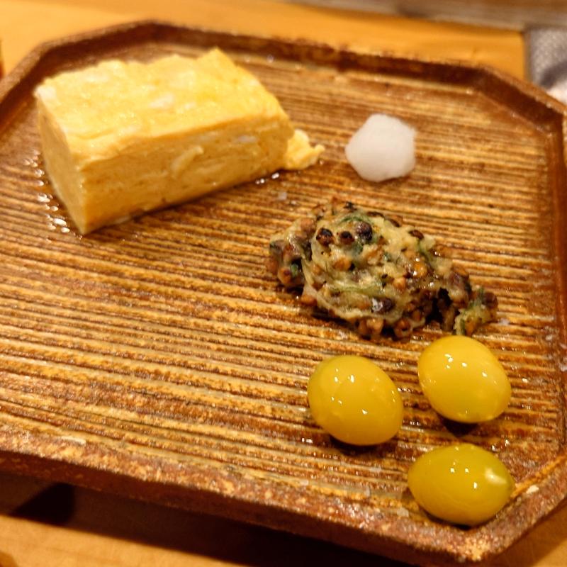 卵焼き 焼味噌 銀杏(浅草じゅうろく)