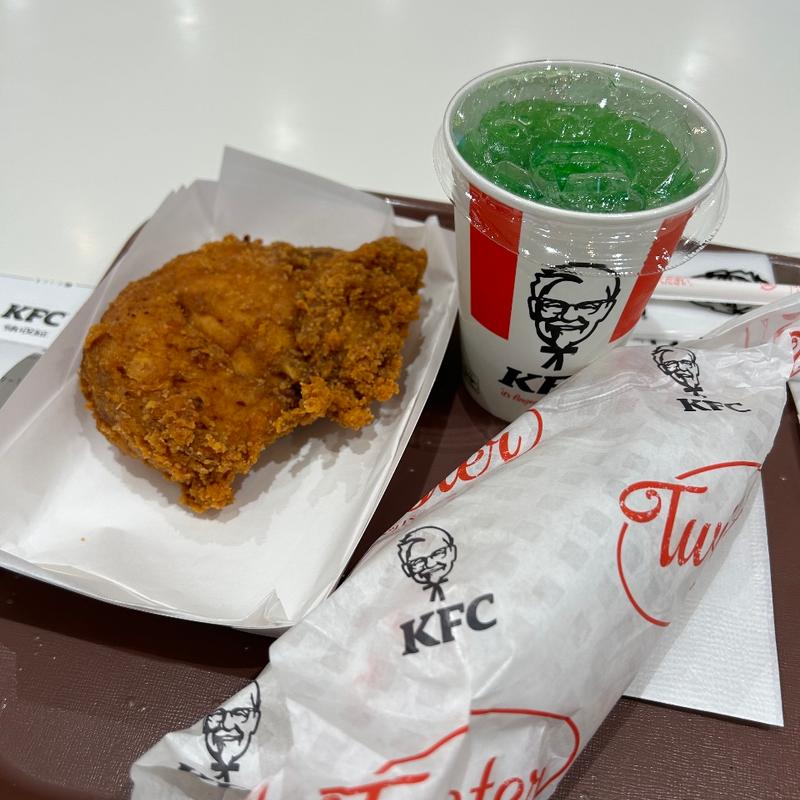 辛みそにんにくチキン、ツイスター、ドリンクS(ケンタッキーフライドチキンアリオ北砂店)