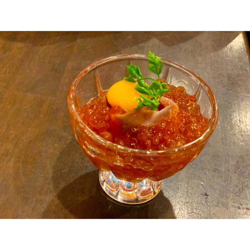 鮭親子(すしいち 大阪駅前第4ビル店)