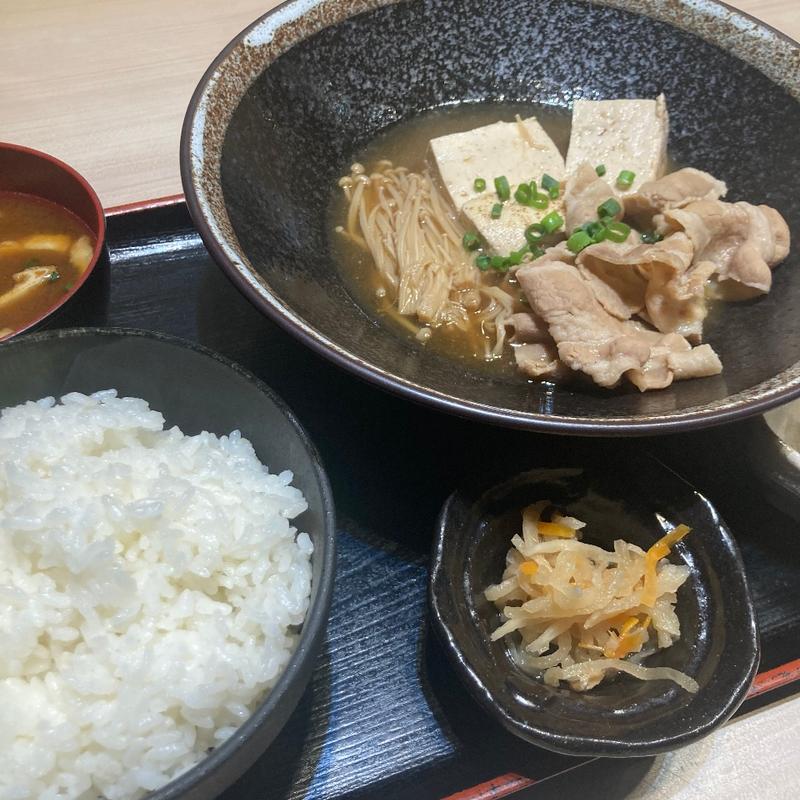 肉豆腐御膳(焼鳥　代官山　いちりん)