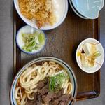 馬肉うどん＋ミニ天丼セット(中村屋 )