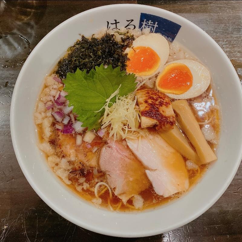 背脂生姜そば(はる樹)