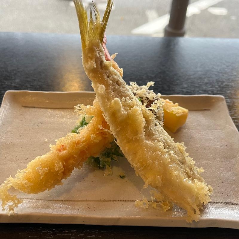 地魚天ぷら蕎麦(浅草じゅうろく修善寺はなれ)