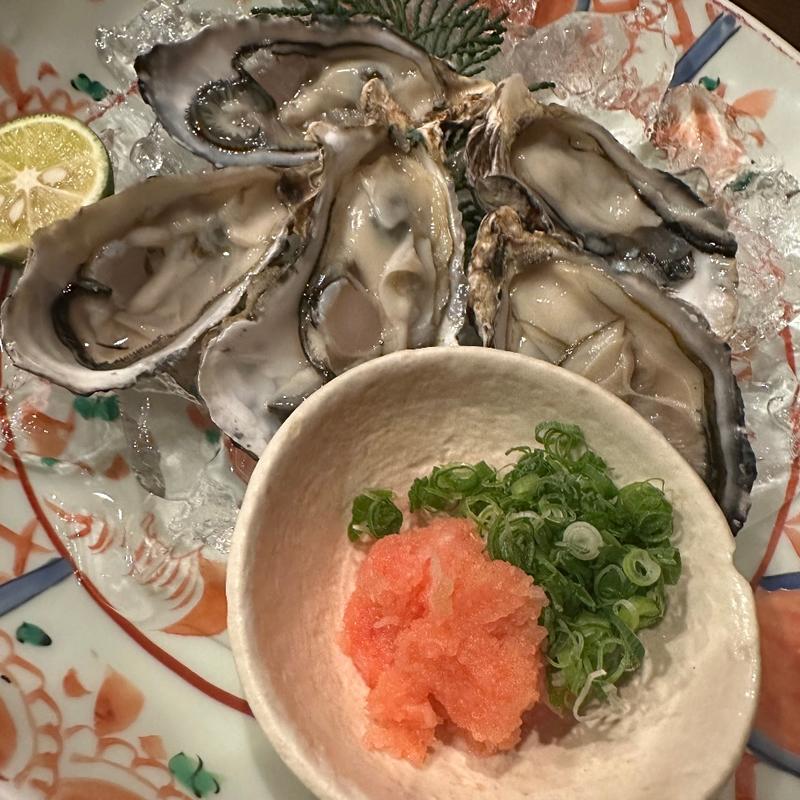 生牡蠣(活魚料理 なりこま （かつぎょりょうり なりこま）)