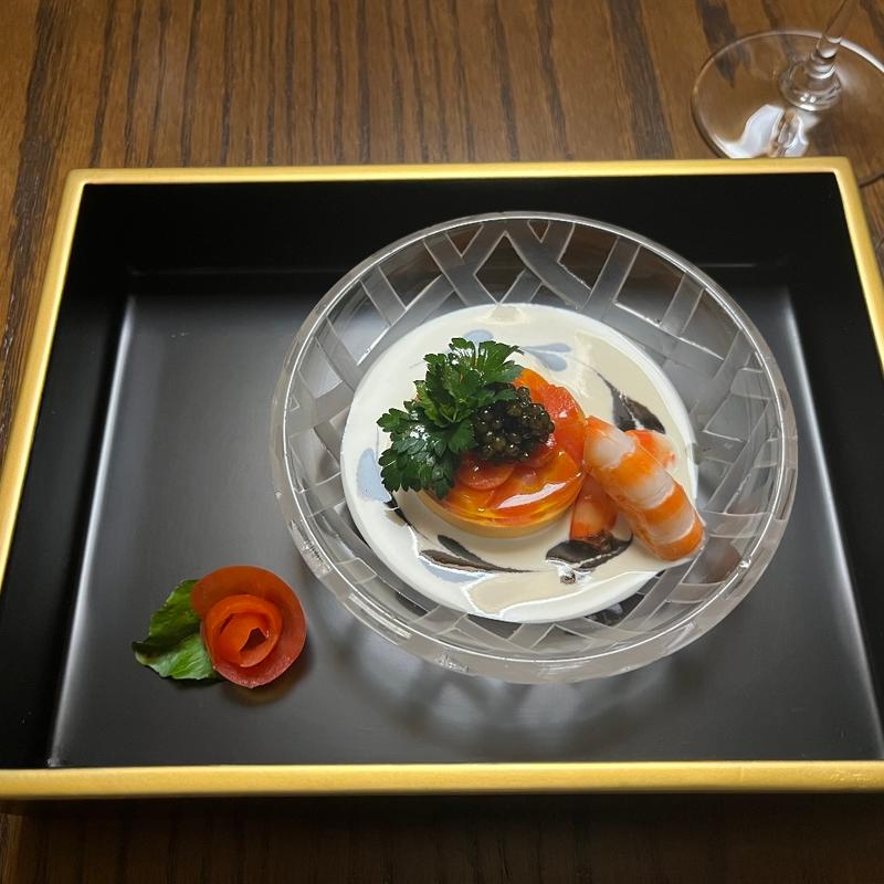 フランス懐石　前菜(先斗町 禊川 （ポントチョウ ミソギガワ）)