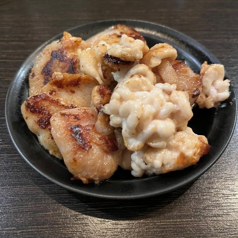 鱈ほっぺと白子のバター焼き(呑場 ずずず)