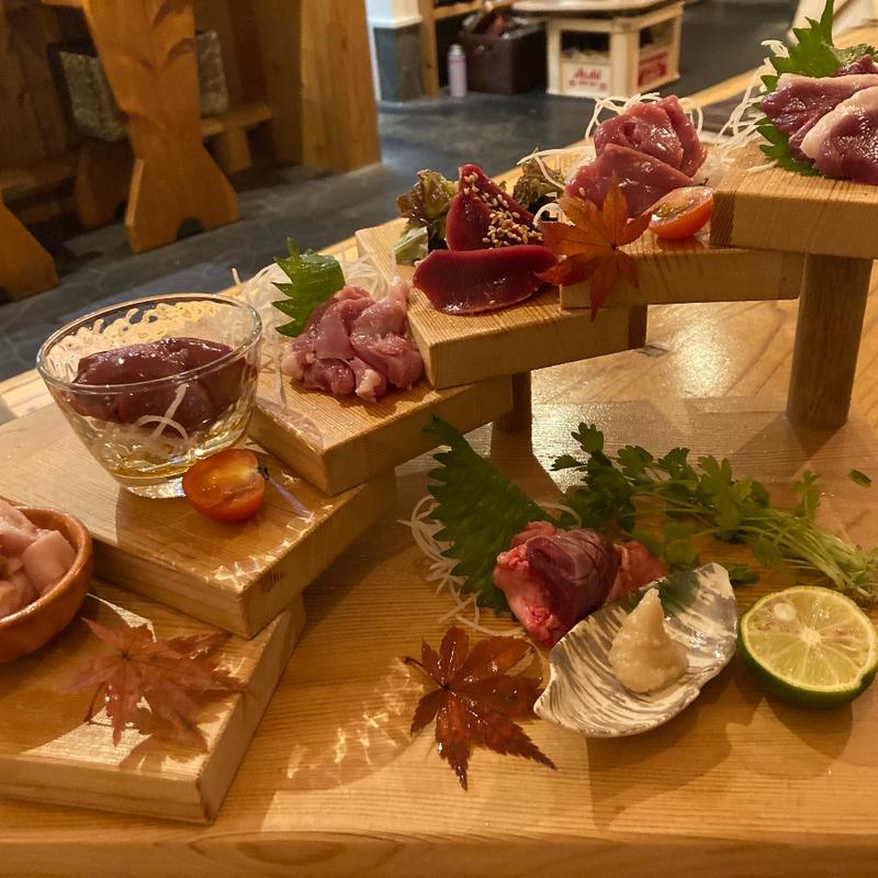 鴨造り盛り(食楽酒遊 笑多)