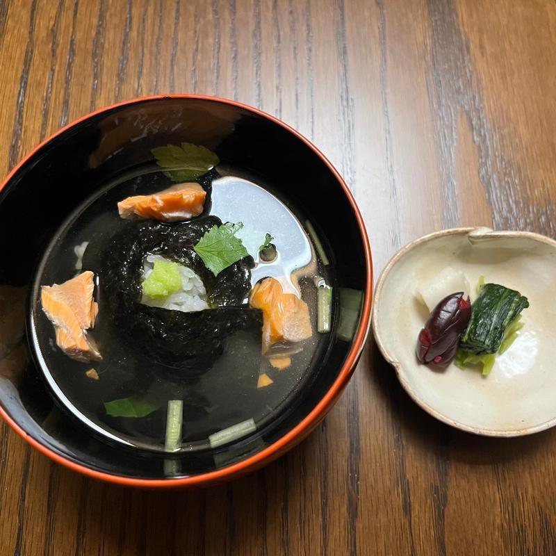 フランス懐石　純和風お茶漬け(先斗町 禊川 （ポントチョウ ミソギガワ）)