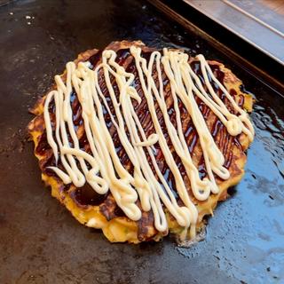 お好み焼き Wイカキムチ玉