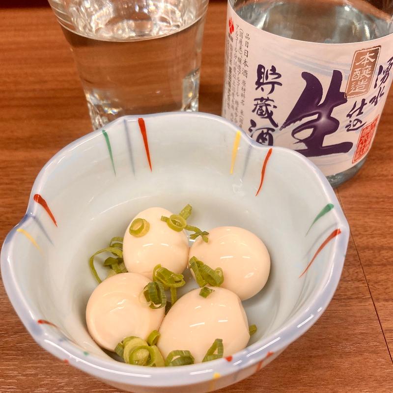 うずら玉子の浅漬け(居酒屋 大ちゃん)